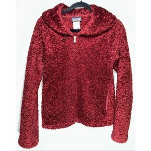 Patagonia Synchilla Curly Q full-zip fleece jacket size medium